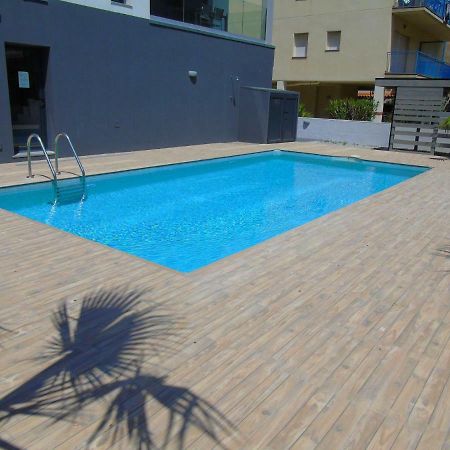 Appartement Proche Mer Avec Piscine Rosas Exterior foto